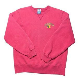 Vintage Champion MADE IN USA Red Crewneck Sweatshirt Mens M Y2K Athletic Street